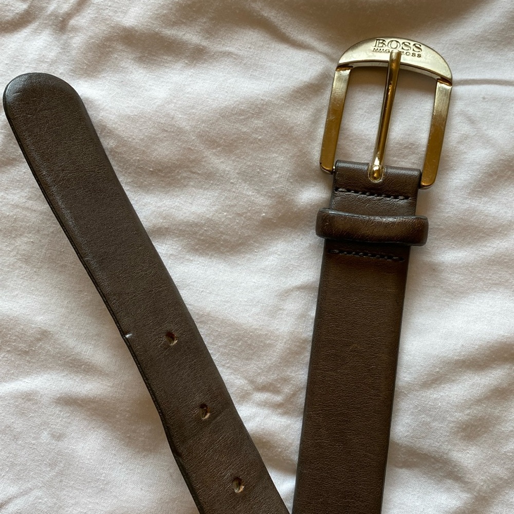 Boss - Hugo Boss Men’s dress belt, Size 95-36, brown, very good used condition